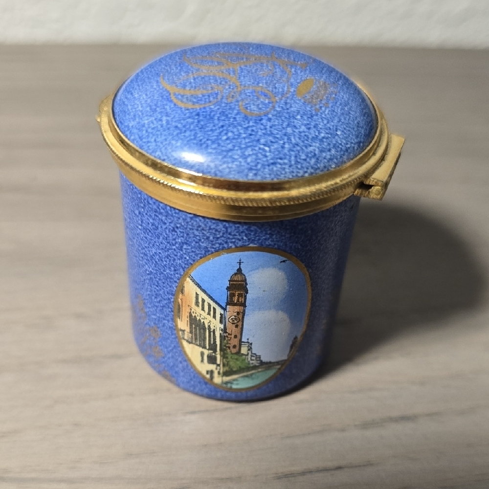VENICE SAMPLON ORIENT EXPRESS EIFFEL TOWER DESIGN. TRINKET BOX - Picture 4 of 6